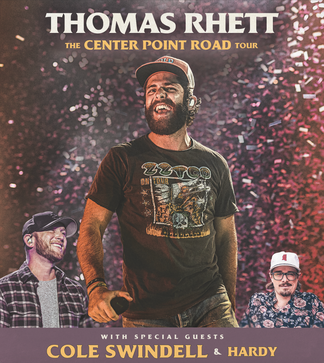 Thomas Rhett Announces The Center Point Road Tour Hometown Country Music