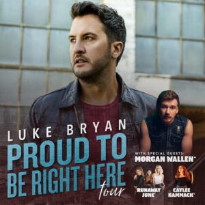 Luke Bryan Announces “Proud To Be Right Here” Tour | Hometown Country Music