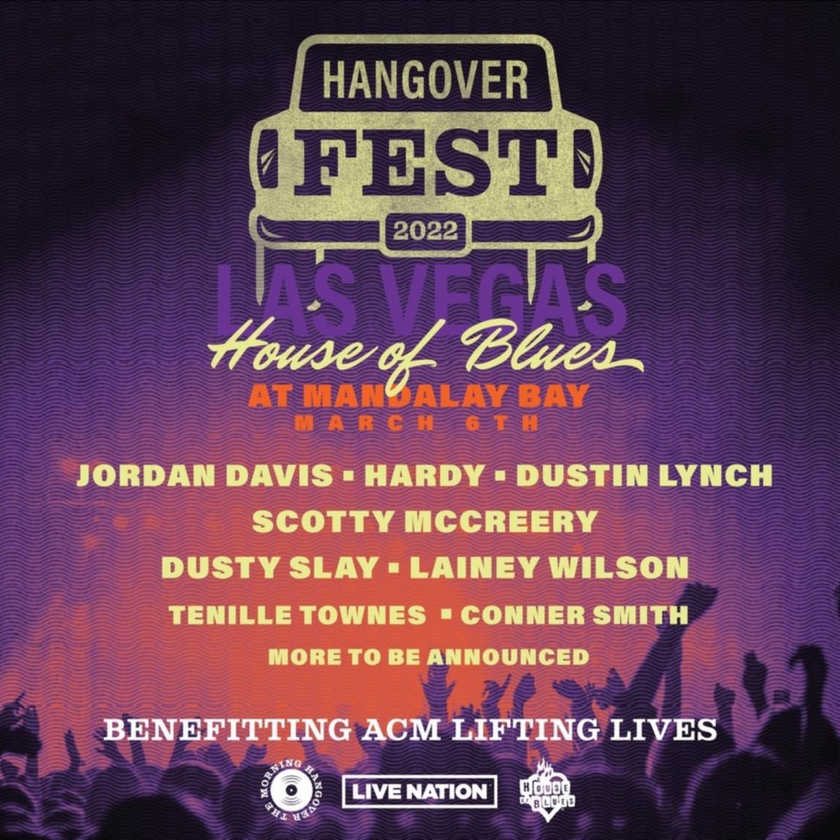 Hangover Fest Las Vegas, NV Hometown Country Music