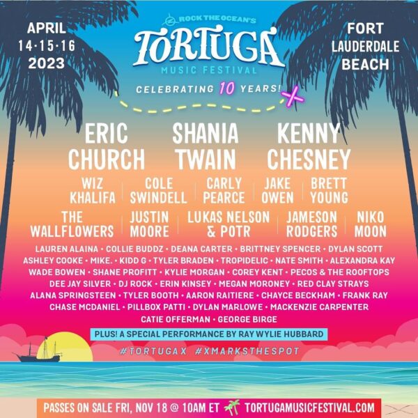Tortuga Music Festival Fort Lauderdale, FL Hometown Country Music