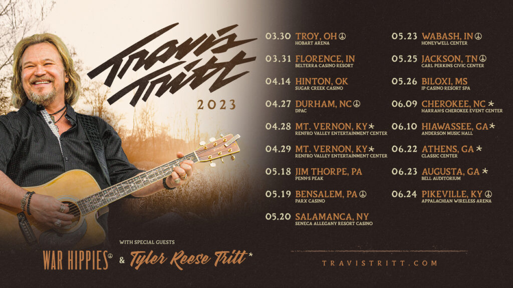 travis tritt past tour dates