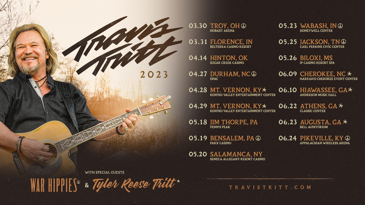 Travis Tritt Announces 2023 Tour Dates Hometown Country Music