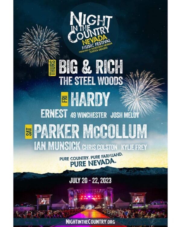 Night in the Country Music Festival Yerington, NV Hometown Country