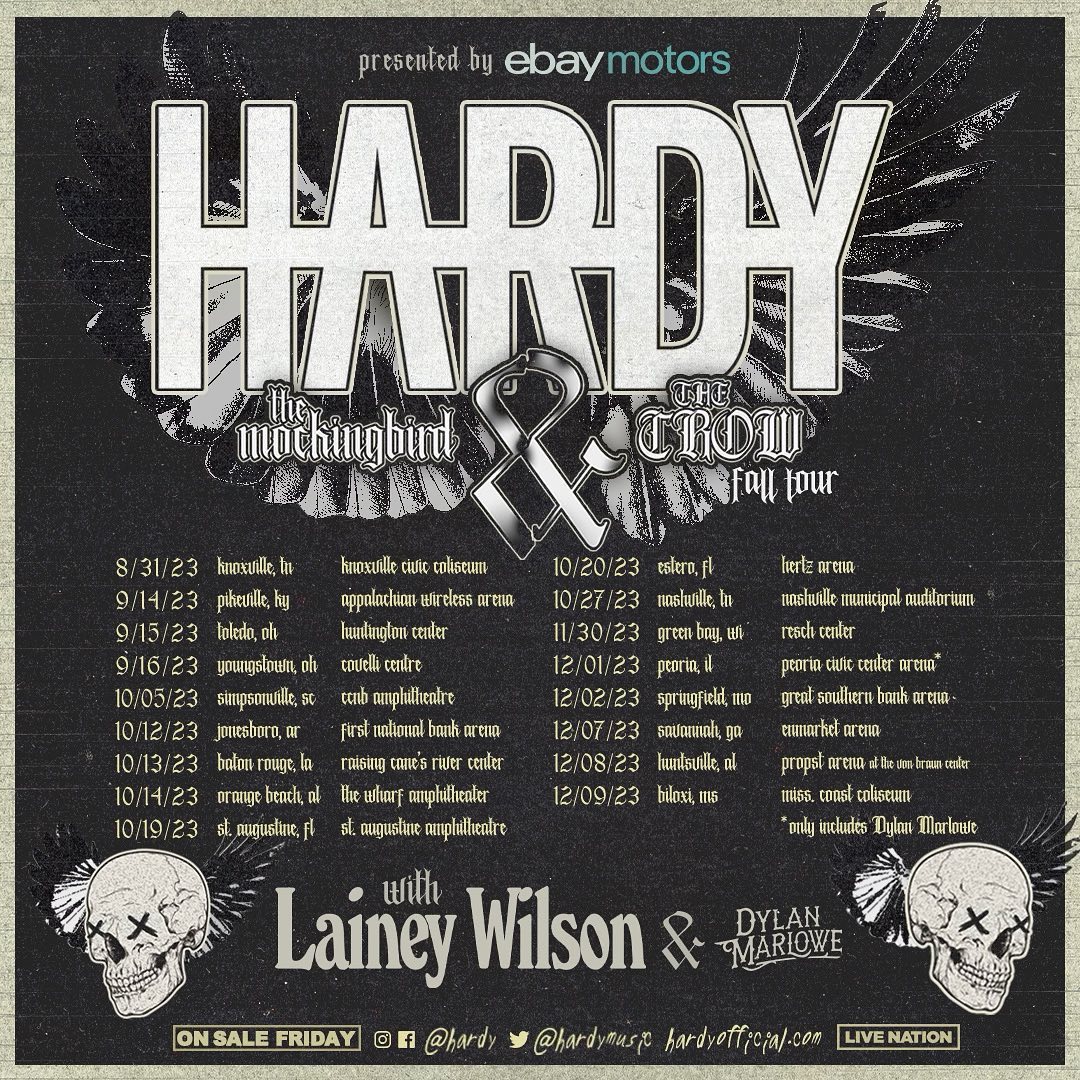 hardy tour tonight
