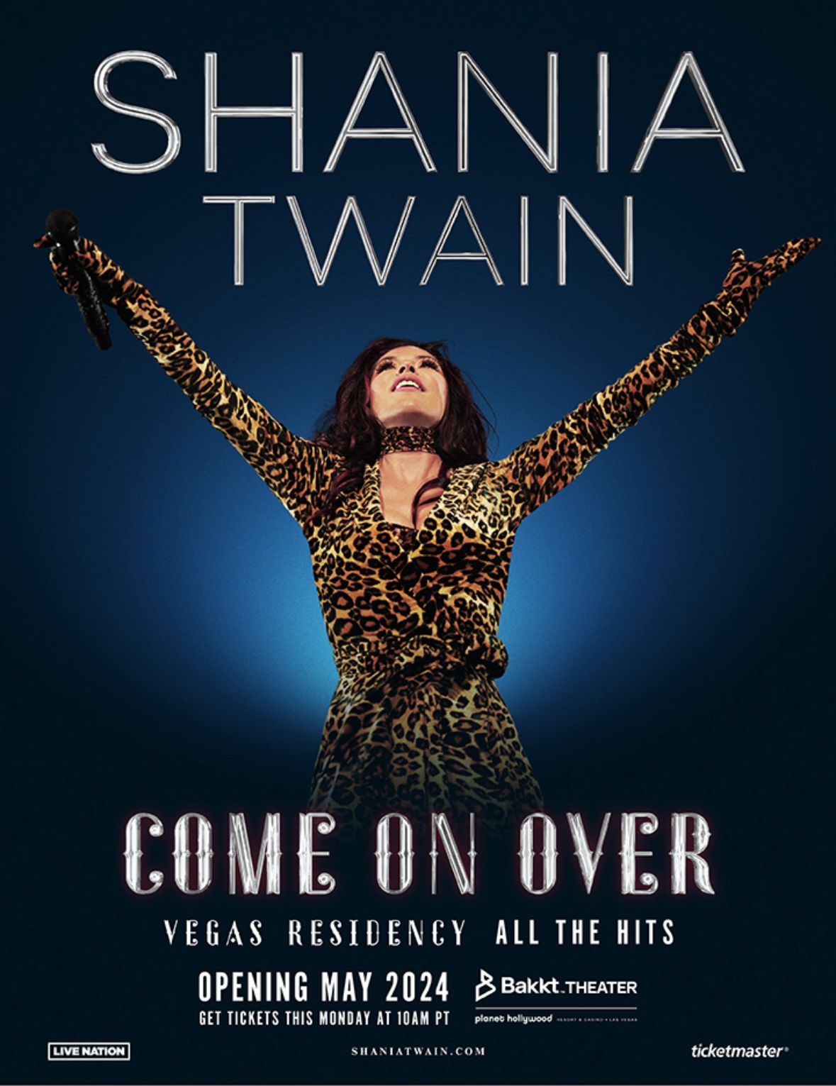 Shania Twain Announces 2024 Las Vegas Residency Hometown Country Music