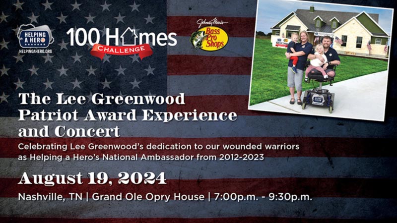 The Lee Greenwood Patriot Award Experience and Concert - Nashville, TN