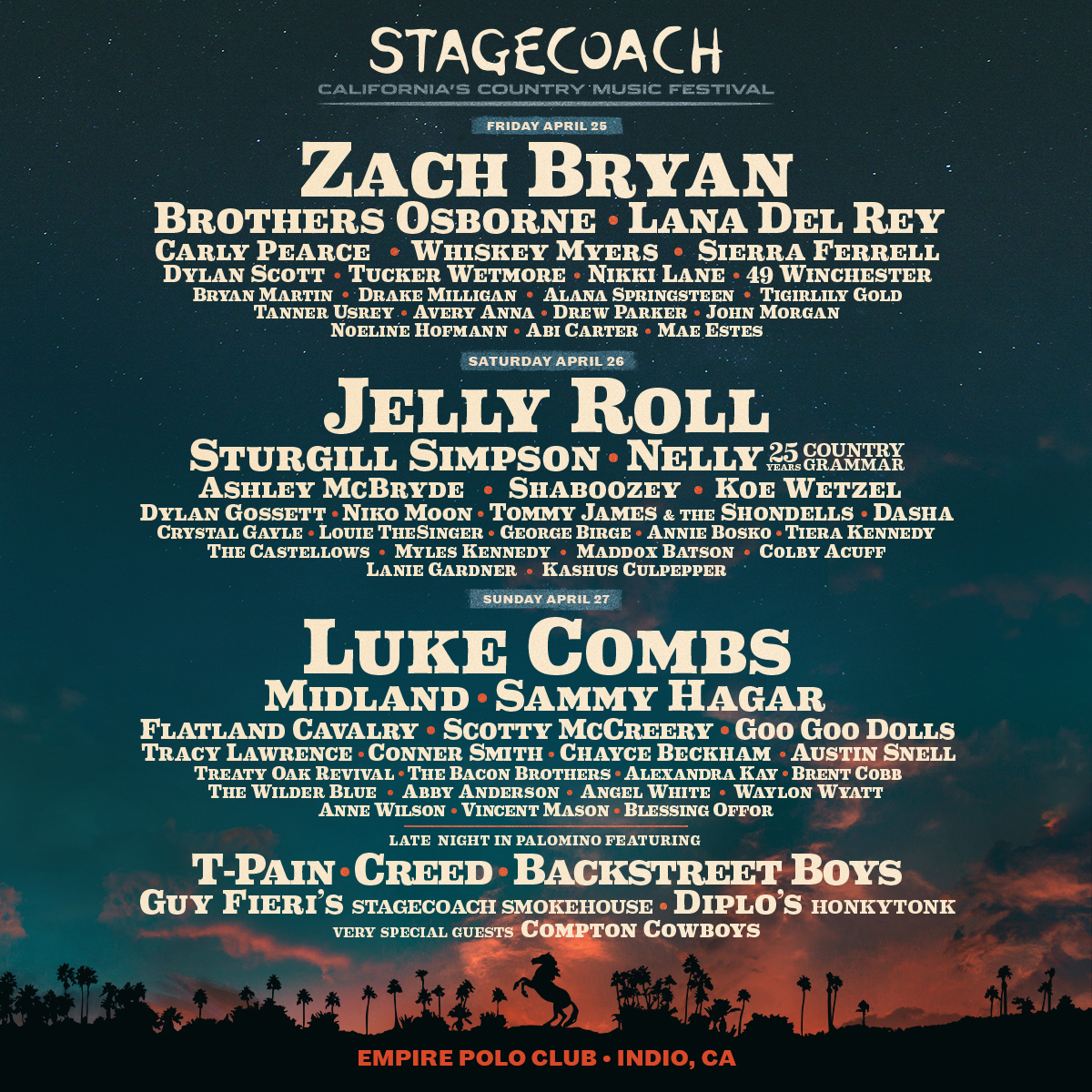 Stagecoach - Indio, CA