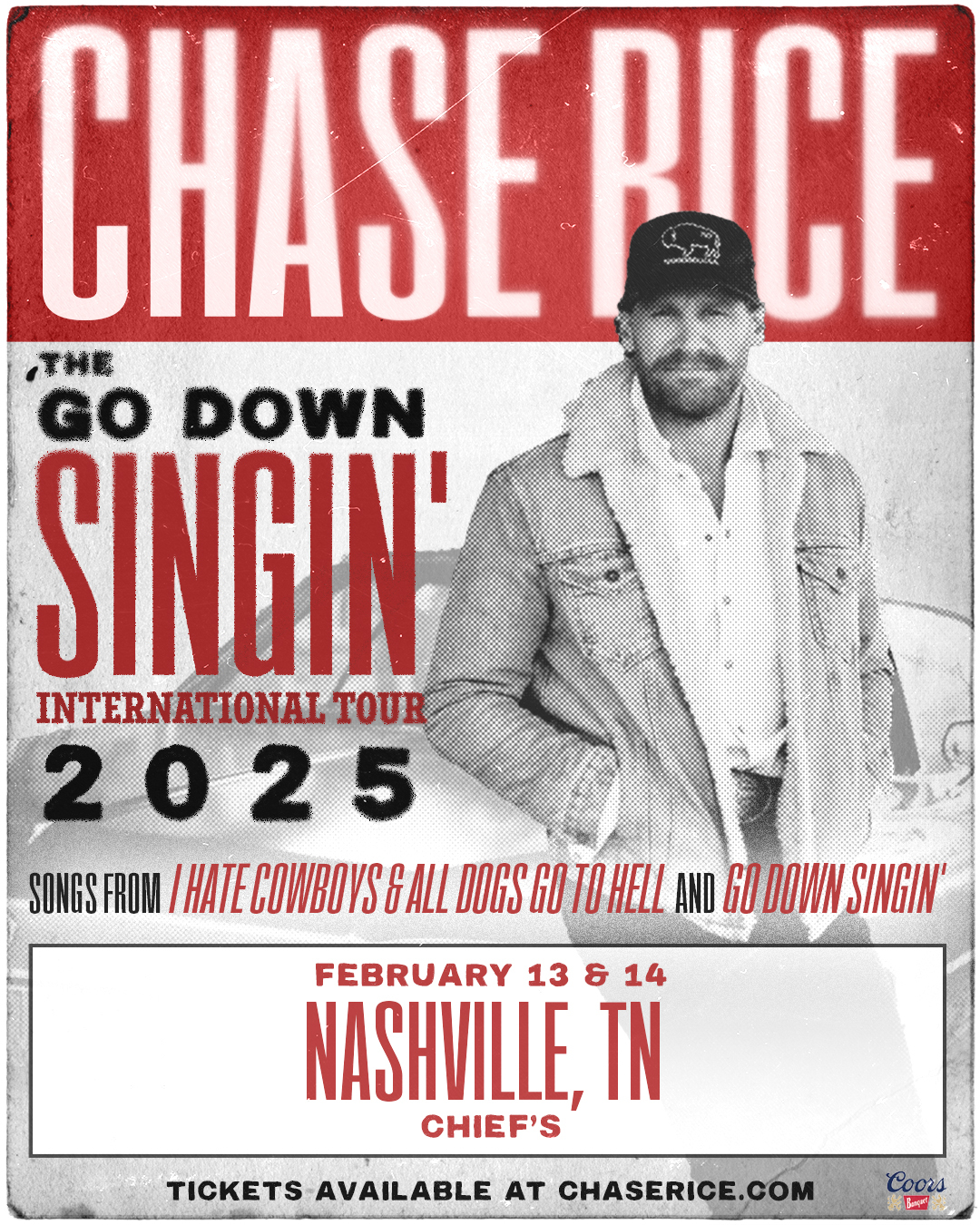 Chase Rice - Nashville, TN