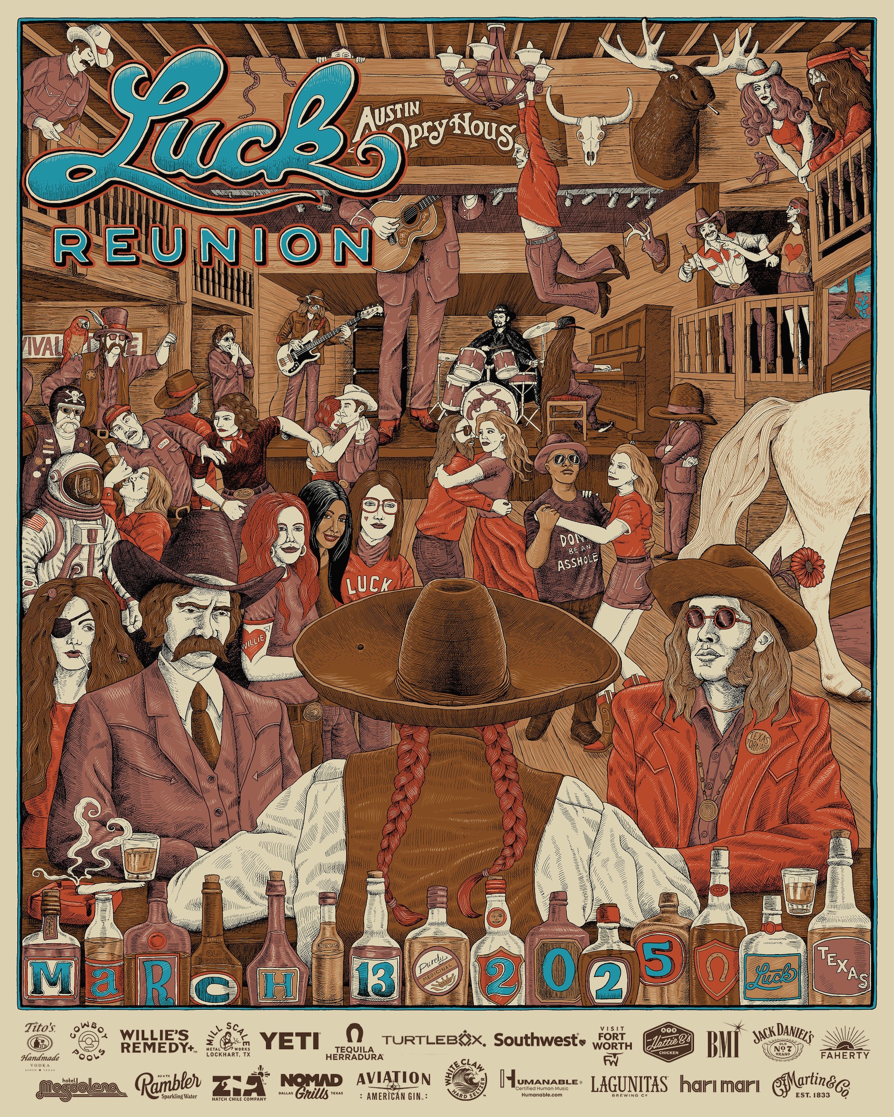 Willie Nelson's Luck Reunion - Spicewood, TX